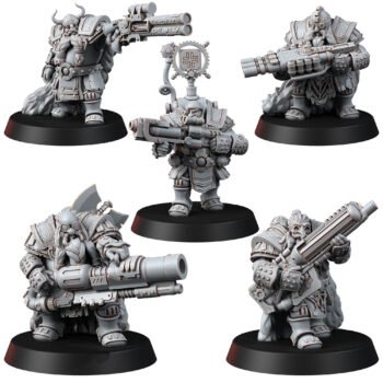 DWARFS - MAELSTORM BRINGERS SQUAD (5U)