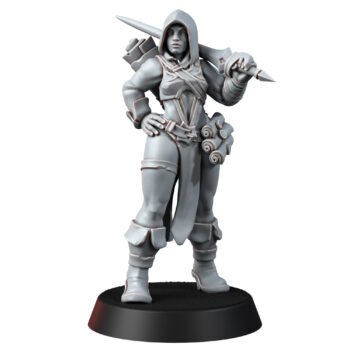 HUMANS - FEMALE BRAVE BATTLEMAGE