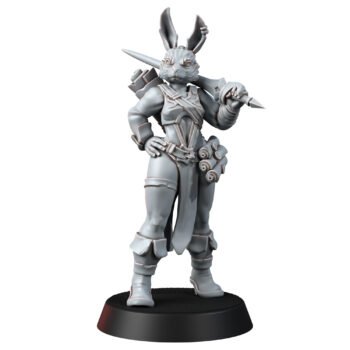 RABBITFOLK - FEMALE BATTLE MAGE