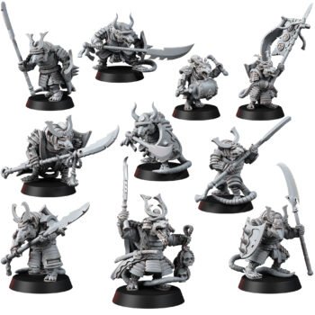 RATMEN - RONIN WARRIORS (10U)