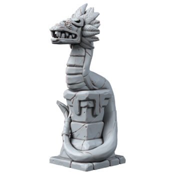 DECORATIONS - AZTEC COATL