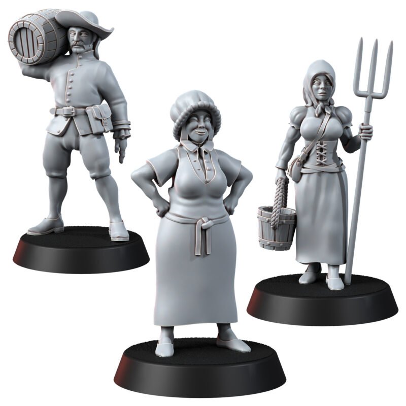 HUMANS - COLONISTS (3U)