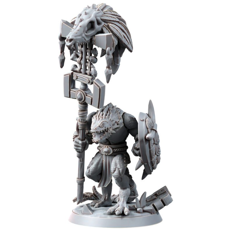 REPTILIAN - COLDBLOOD WARRIOR PRIEST REXOS