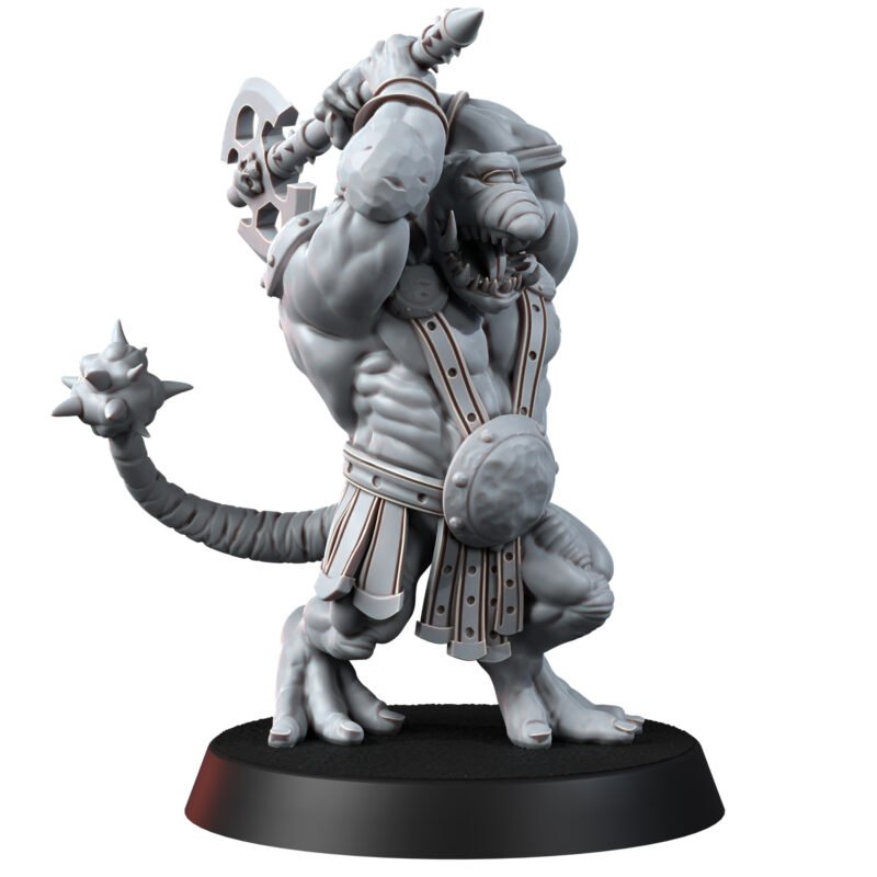 REPTILIAN - WARRIOR WITH AXE