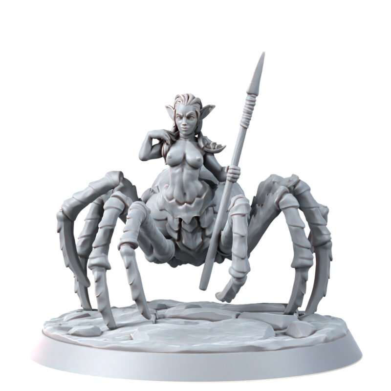 DRIDERS - SPIDER FEMALE WARRIOR DRAGA PIN-UP