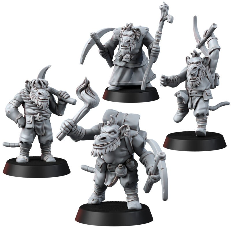 KOBOLDS - DONKNOIDS WARRIORS (4U)