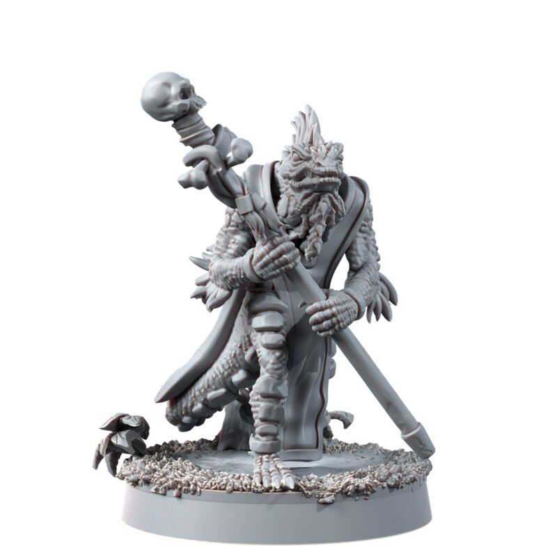 LIZARDMEN - PYROSALAMANDER SERVANT ELDER ADVISER