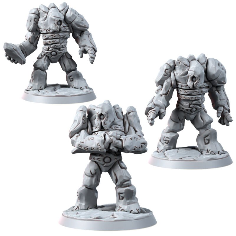 RUNED GOLEMS - BUNDLE (3U)