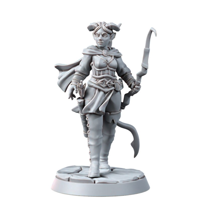 TIEFLING - FEMALE ARCHER