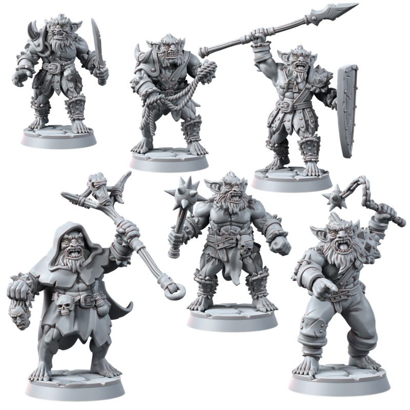 MONSTERS - BUGBEARS (6U)