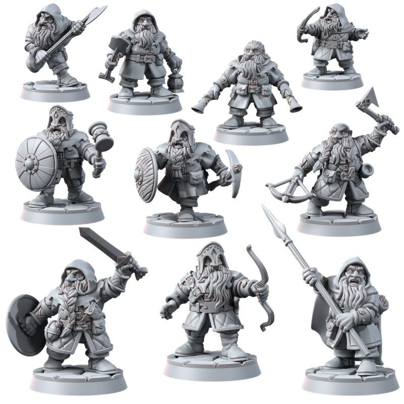 DWARFS - GOLD BROTHERHOOD (10U)