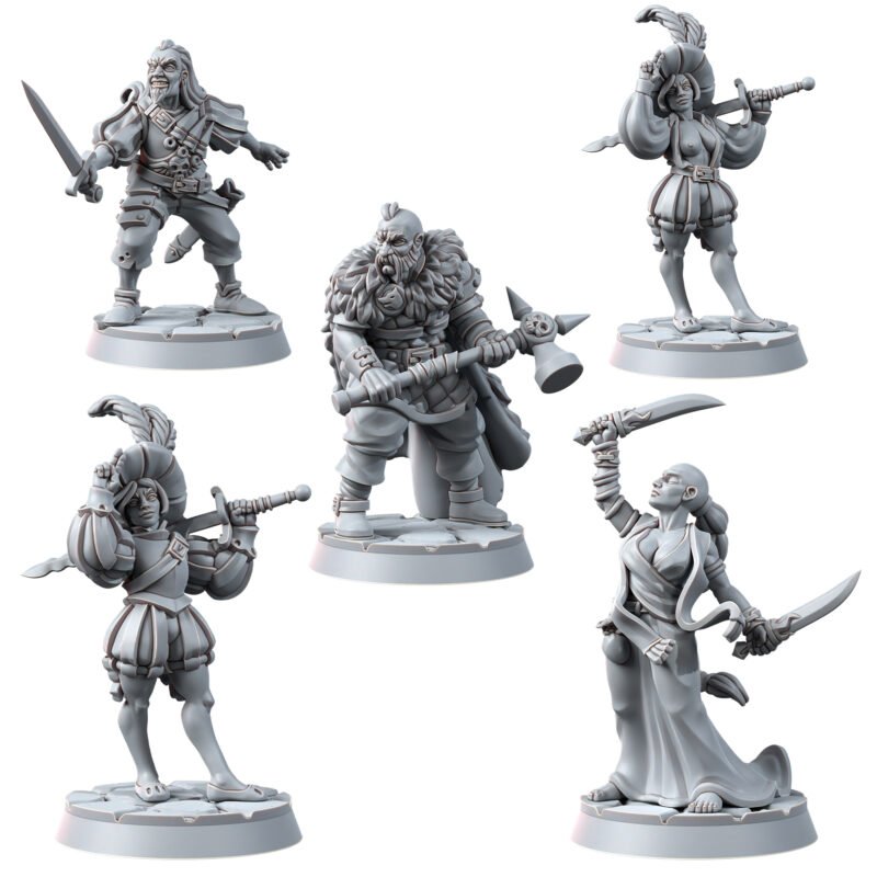 UNIQUE COLLECTIONS - THE MERCENARIES COLLECTION (5U)