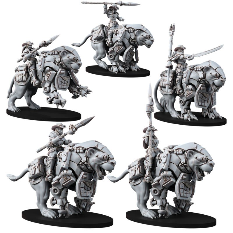IMPERIAL FEMALE CORPS - LION CAVALRY (5U)