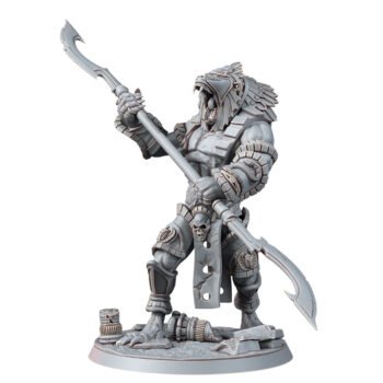 UNDEAD - NOMARCH GUARDIAN DUAMUTEF WITH TWO-HANDED WEAPONS
