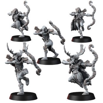 WOOD ELVES - THE WOODLAND WATCHERS (5U)