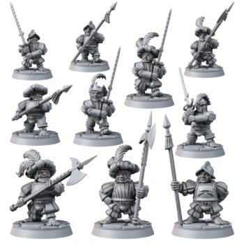 HALFLINGS - ELITE WARBAND (10U)