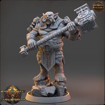 OGRES - THE MAMMOTH OGRE DEATHBRINGER OLAN TROKA