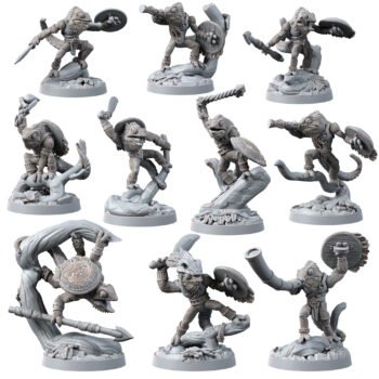 LIZARDMEN - FERAL HUNTERS (10U)