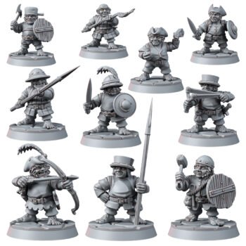 HALFLINGS - EMERALD BLEACHES (10U)