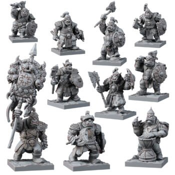 ORCS - GREY WASTE WITH MELEE WEAPON AND SHIELD (10U)