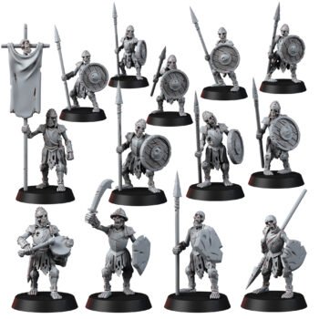 SKELETONS - WARRIORS (13U)