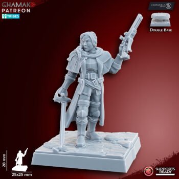 HUMANS - FEMALE WITCH HUNTER HERO V1