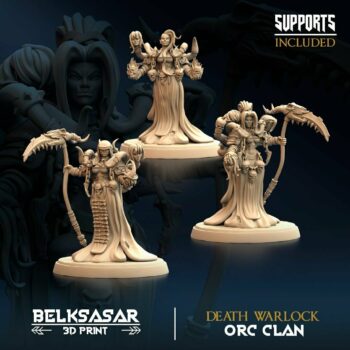 ORC CLAN - DEATH WARLOCKS (PIN-UP)