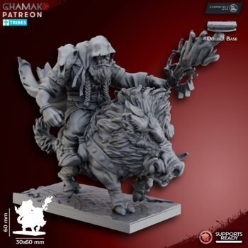 ORCS - NUGIRO SHAMAN ON BOAR