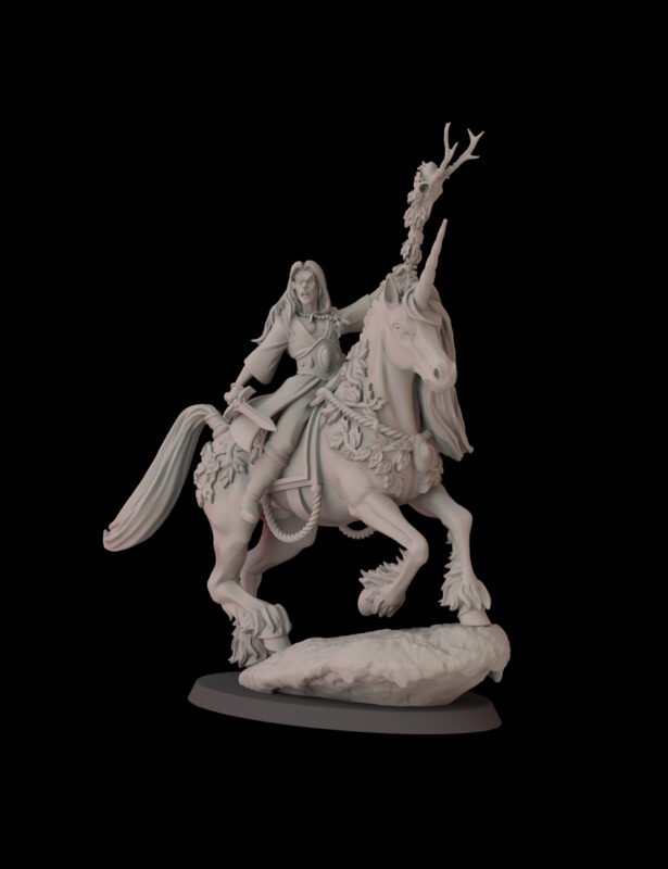 ELVES - WIZARD ON UNICORN