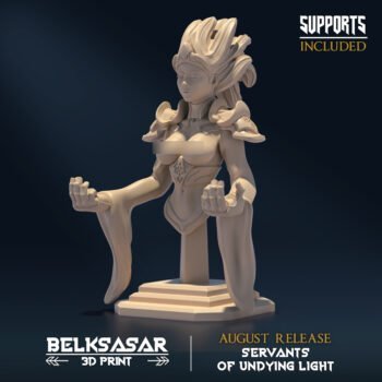SERVANTS OF UNDYING LIGHT - BUST (PIN-UP)