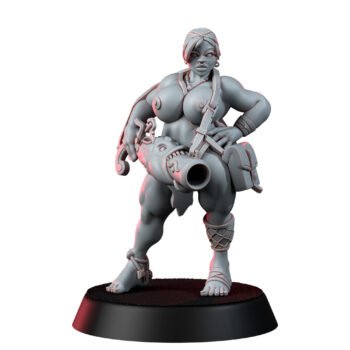 DWARFS - HIGH SEAS FEMALE BUCANEER (NSFW)