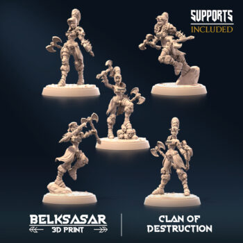 CLAN OF DESTRUCTION - BARBARIANS (NSFW)