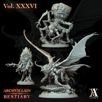 AIRCHVILLAIN BESTIARY VOLUME XXXV